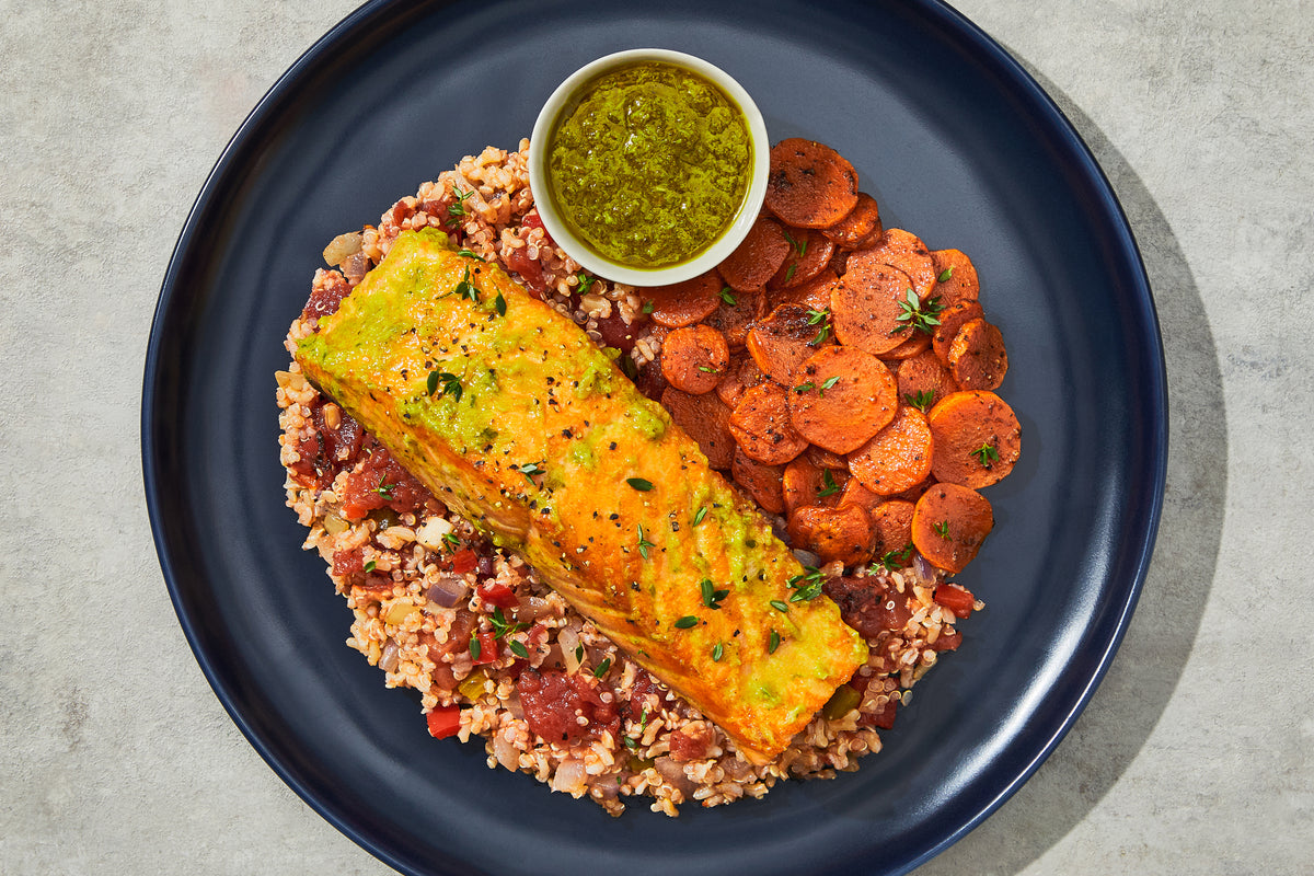 Moroccan Chermoula Salmon
