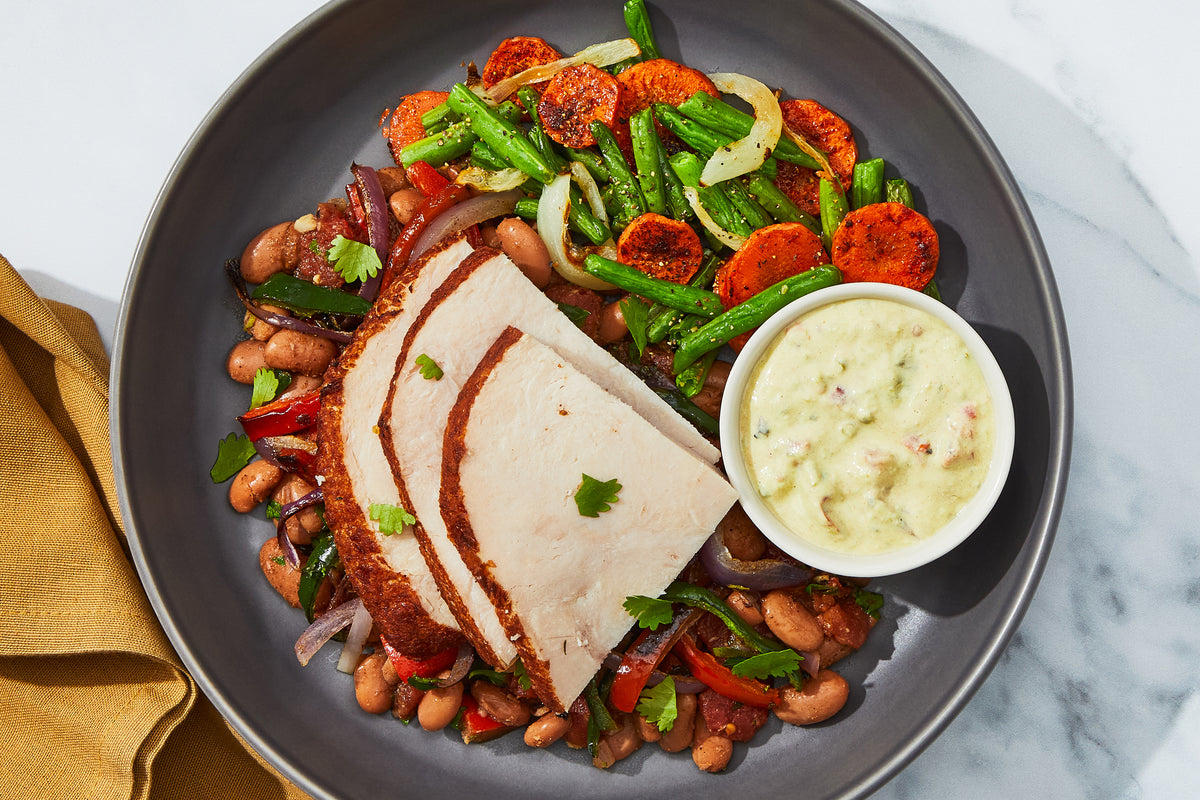 Southwest-Style Turkey & Poblano Queso
