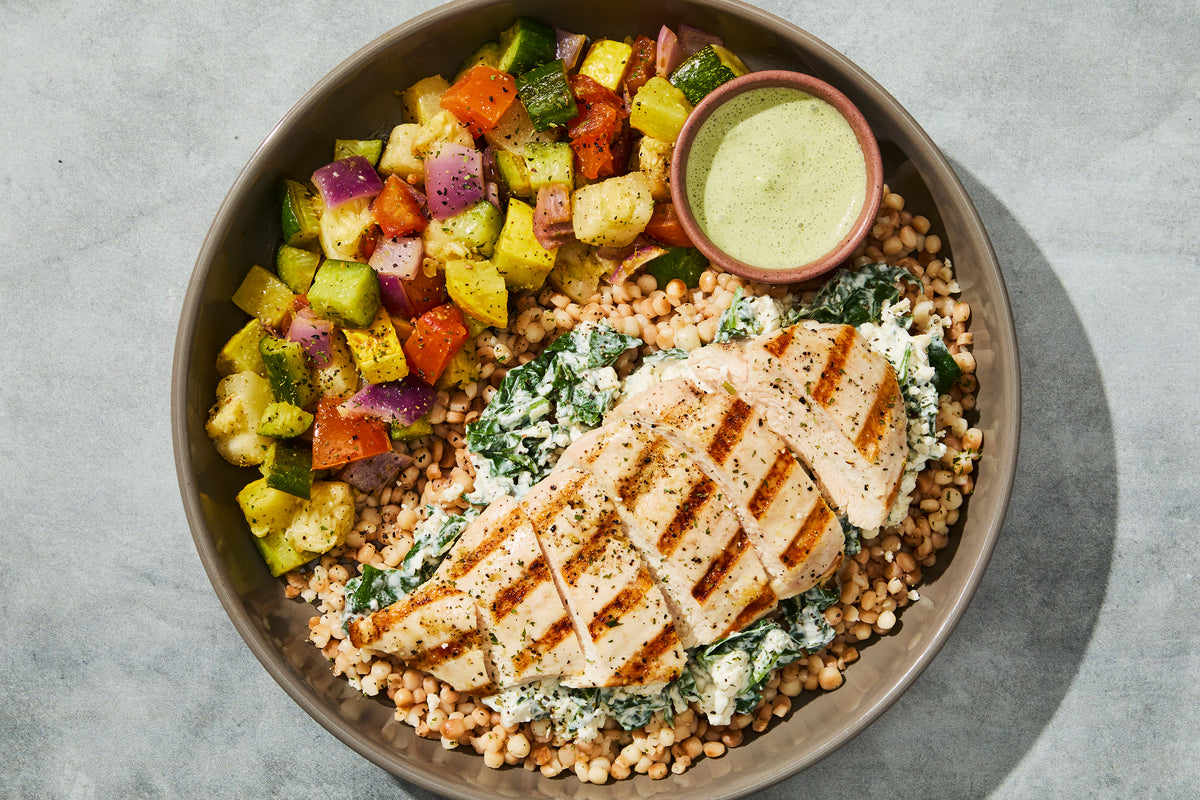 Green Goddess Chicken & Couscous