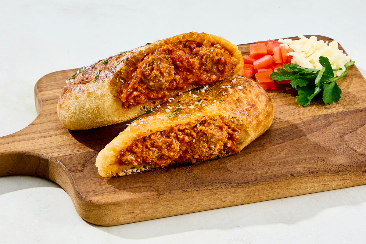 Meatball & Mozzarella Calzone