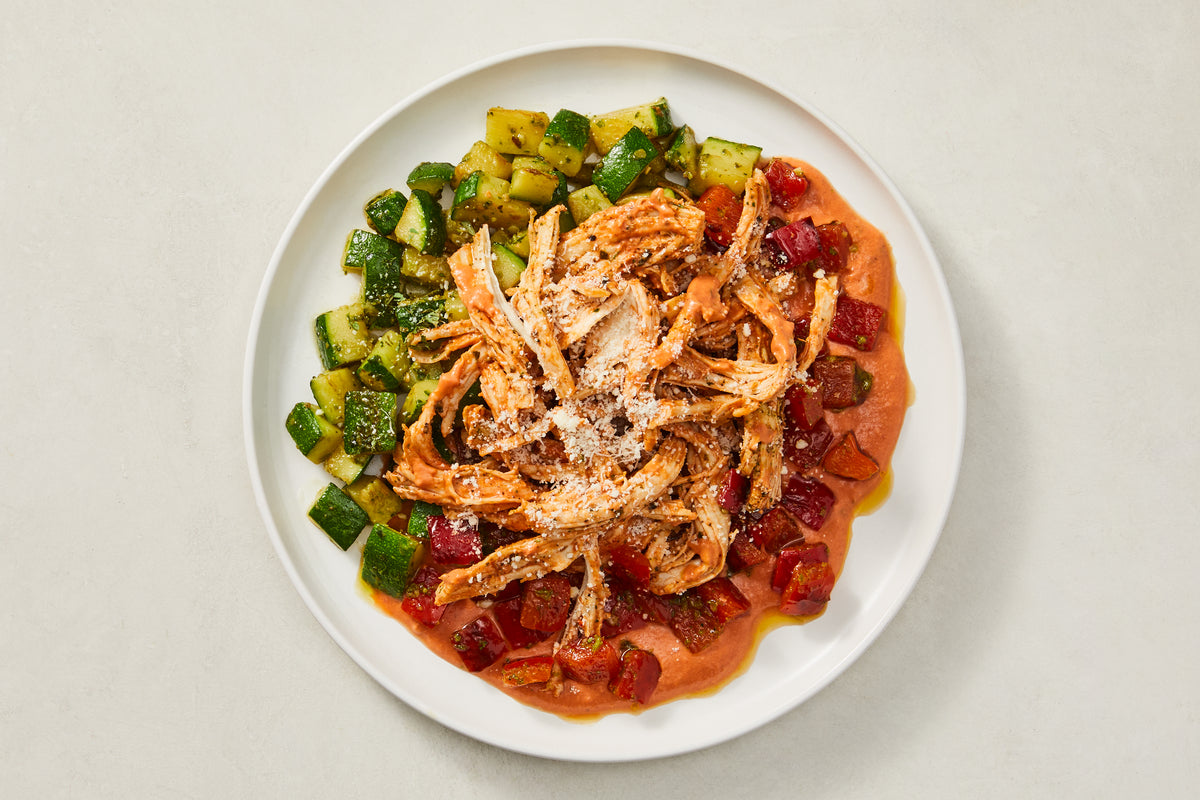 Romano Shredded Chicken