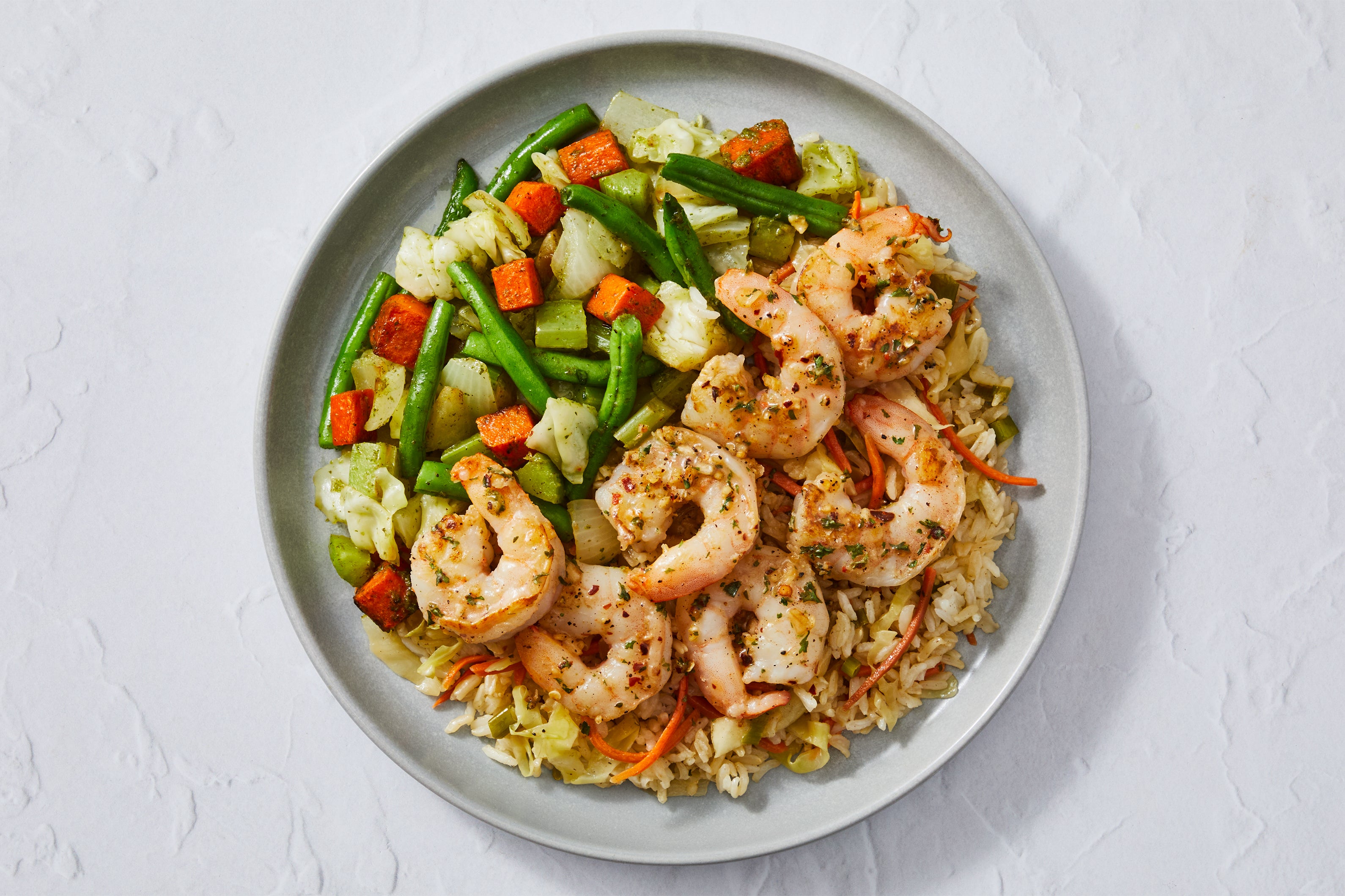 Filipino Shrimp & Pancit Rice