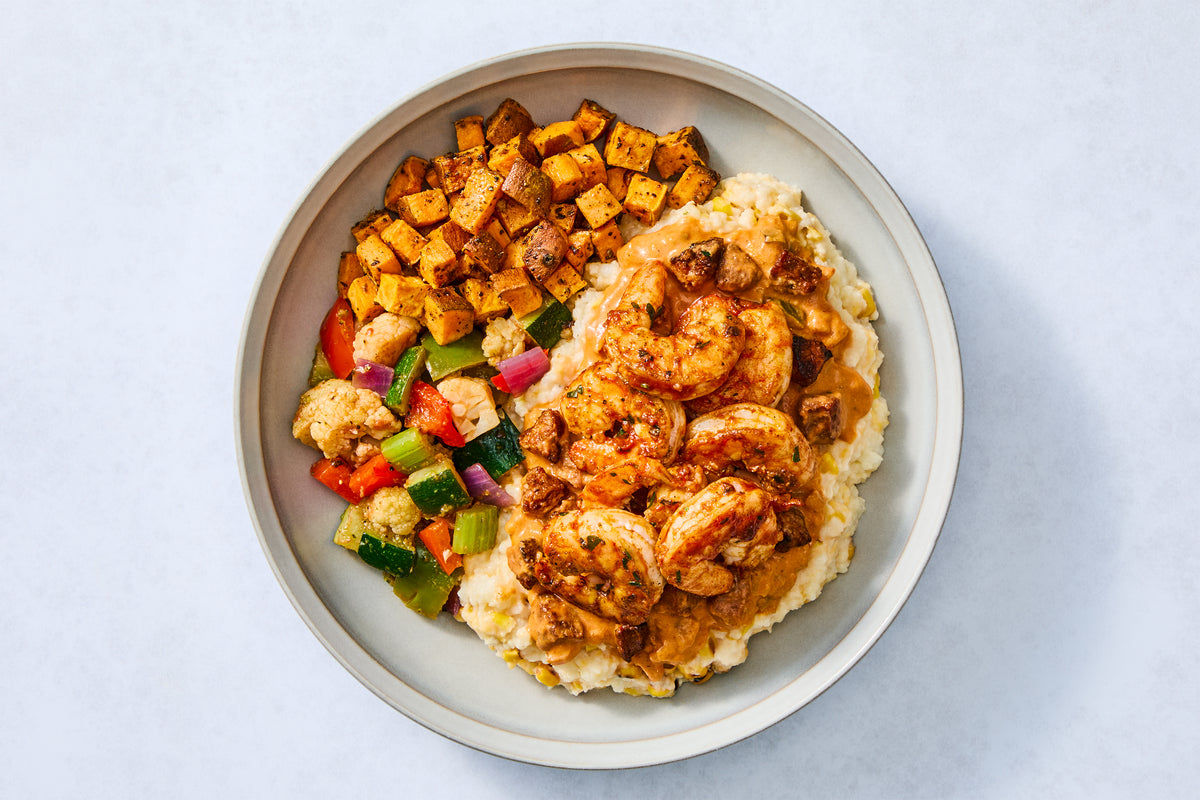 Cajun Shrimp & Andouille Gravy