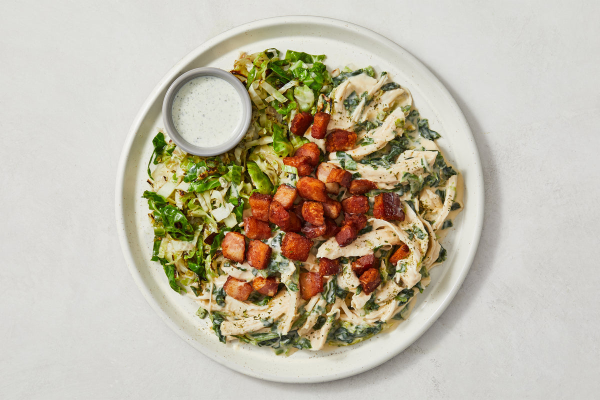 Loaded Bacon & Spinach Shredded Chicken