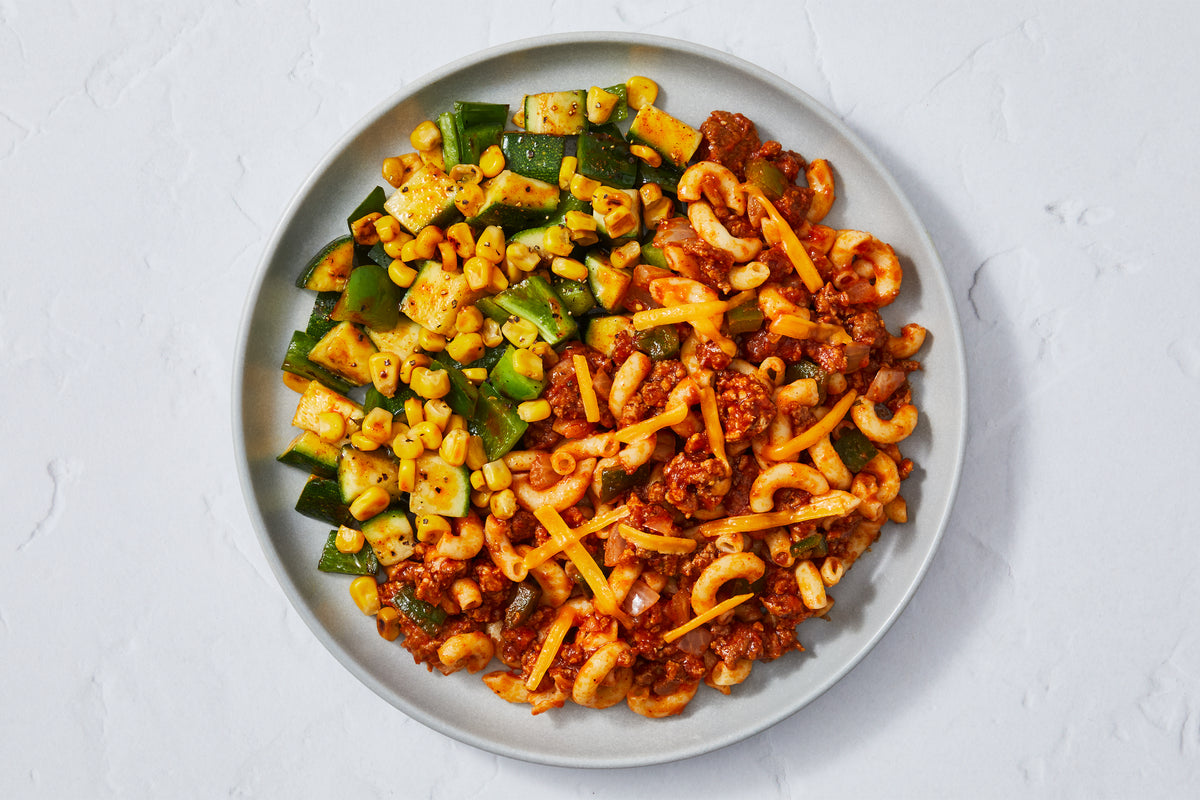 Spicy Southwestern-Style Turkey & Macaroni