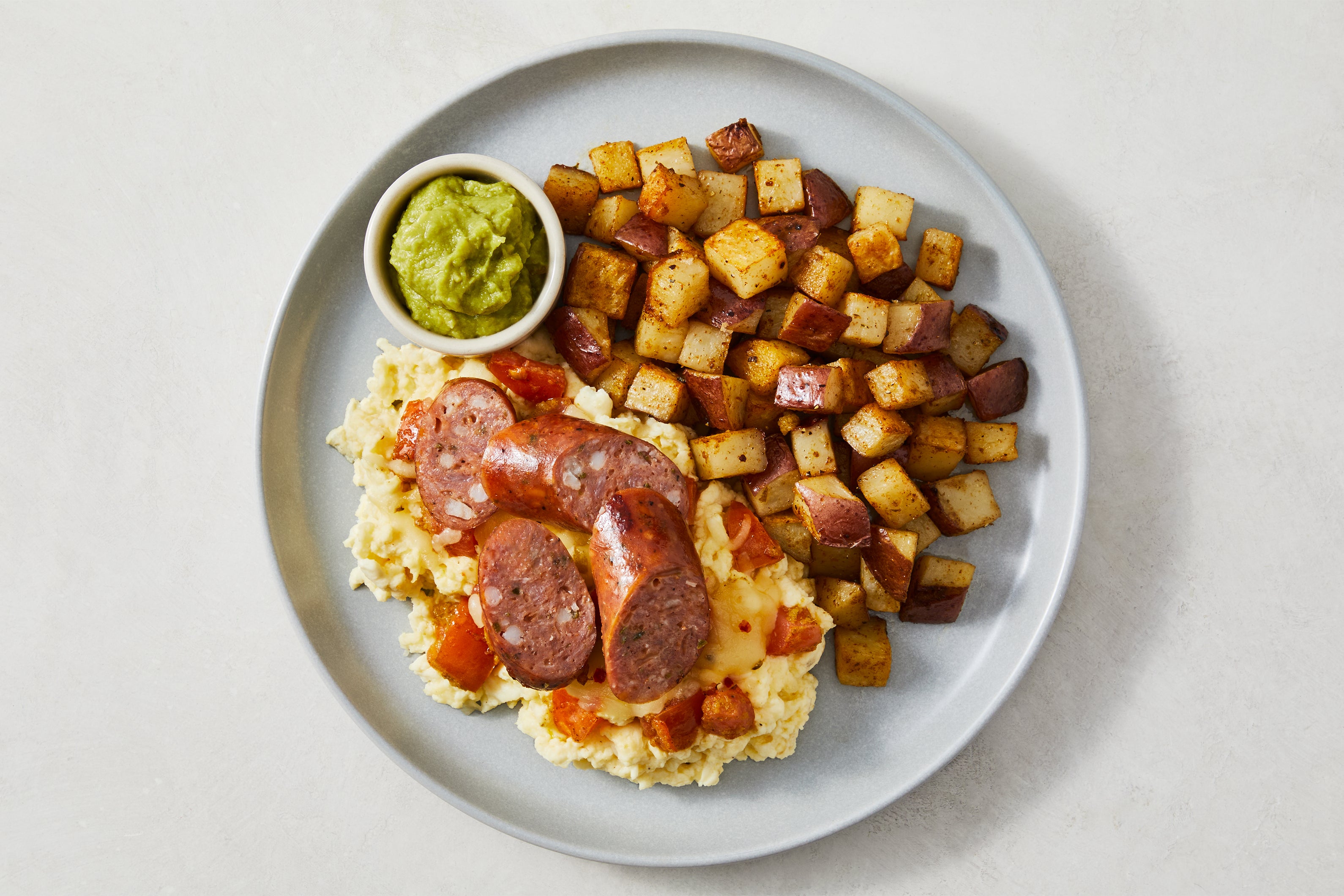 Baja Egg Scramble & Bison-Pork Sausage