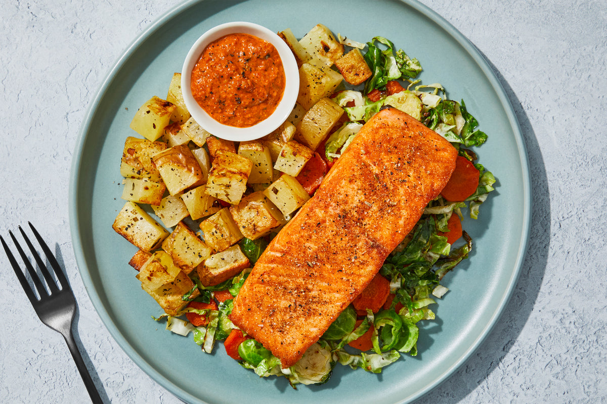 Romesco Salmon