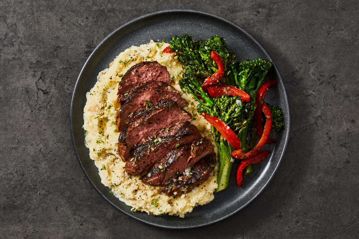 Peppercorn-Spiced Filet Mignon