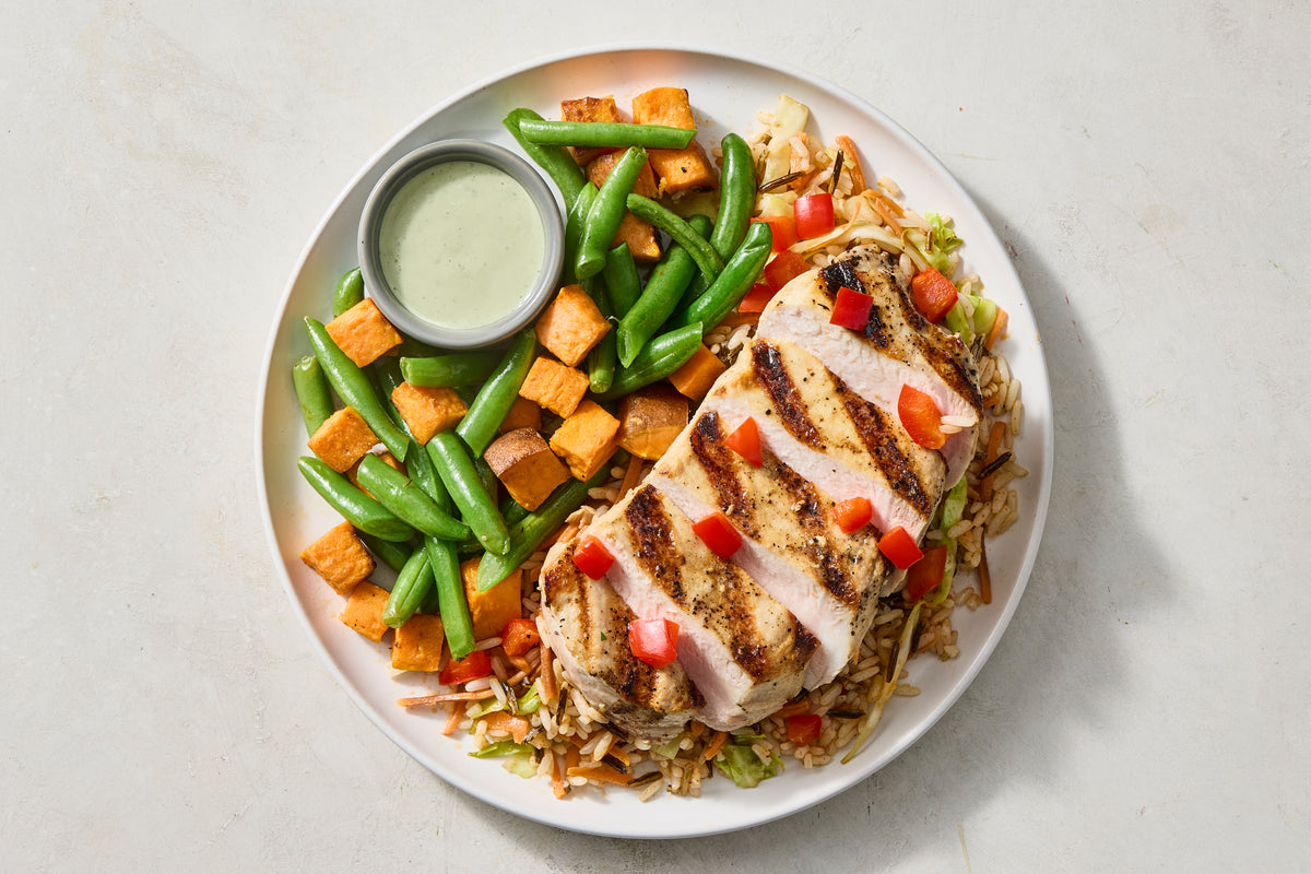 South African-Style Pork Chop & Wild Rice