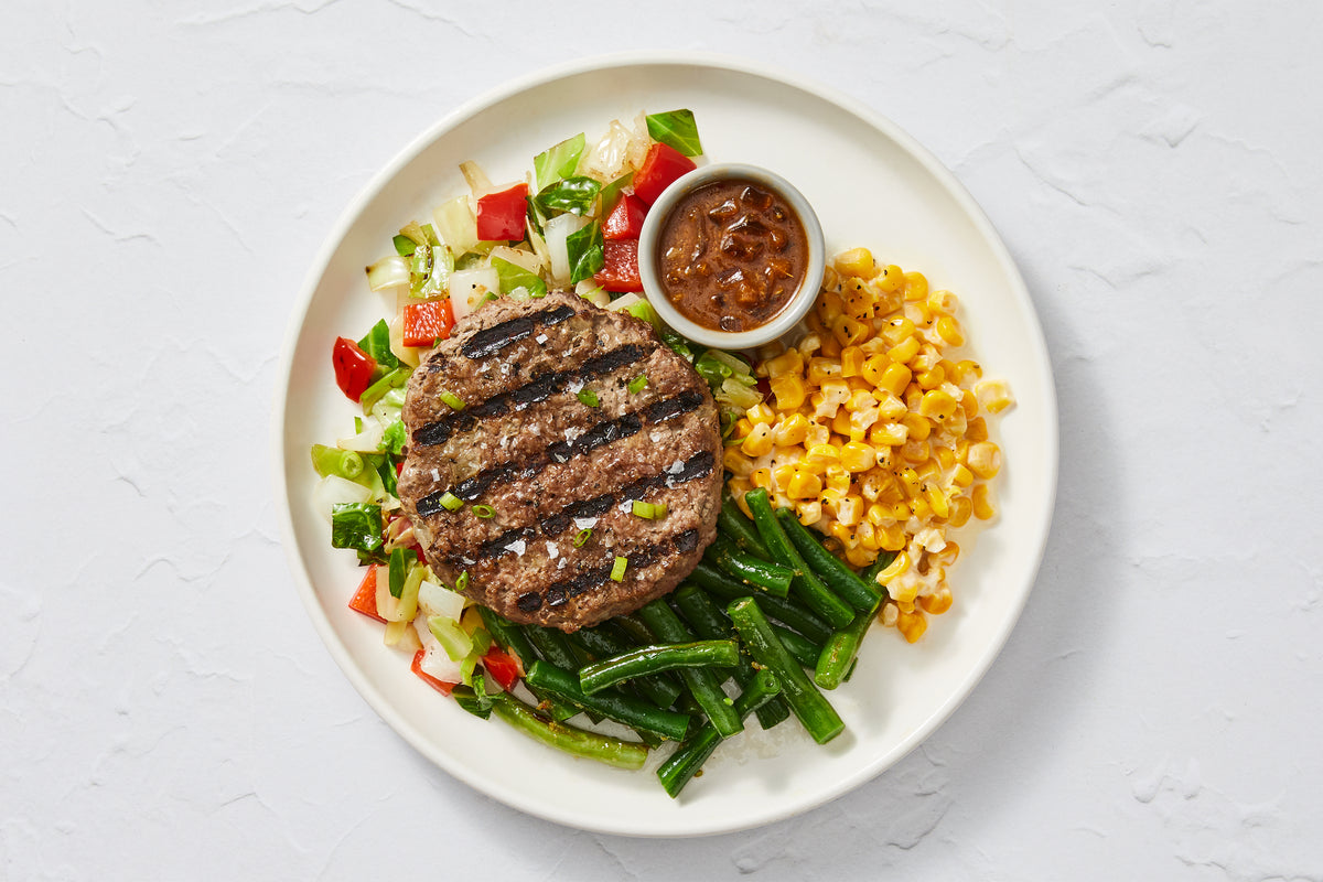 Korean-Style Buldak Burger