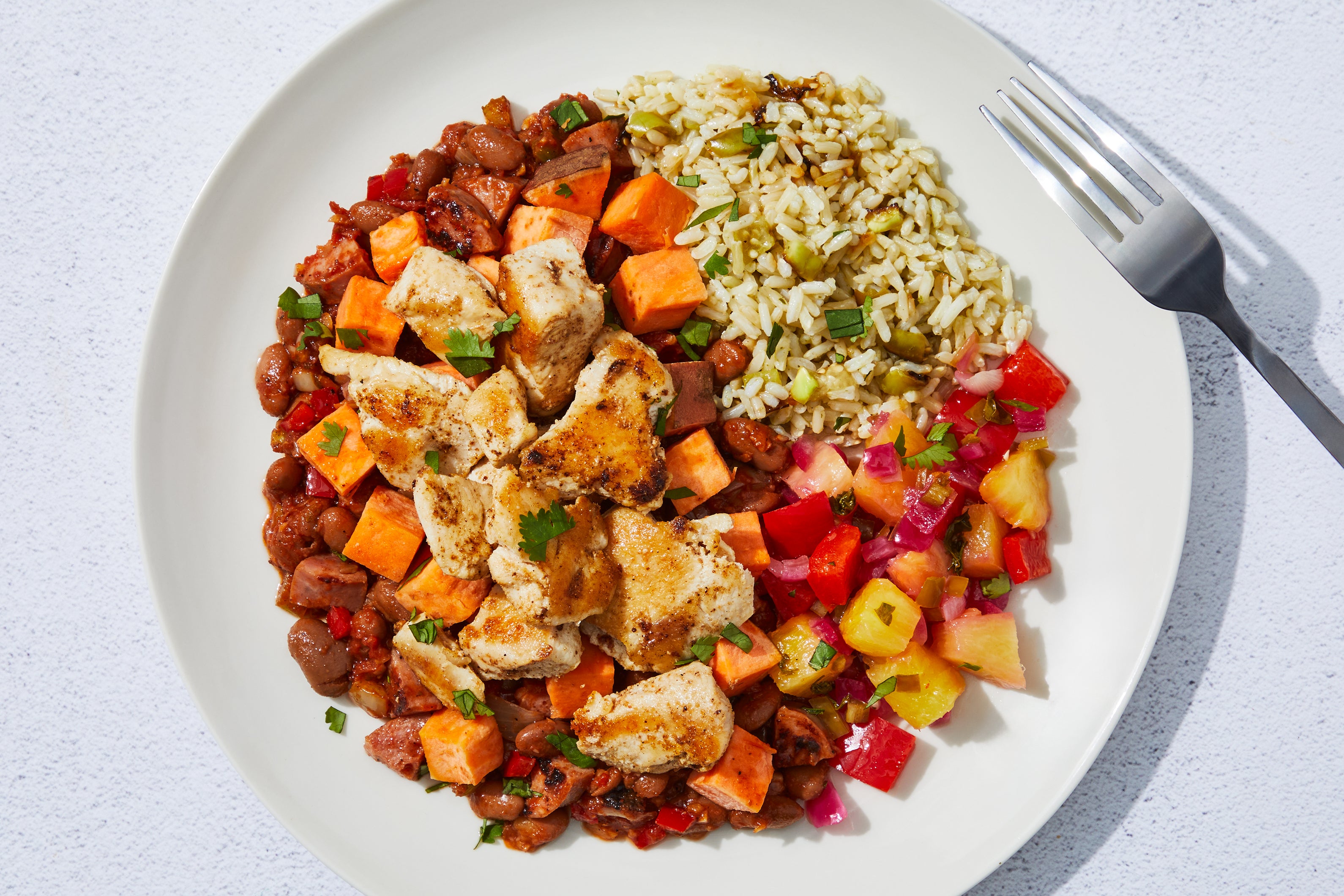 Mexican-Style Ranchero Chicken Bowl