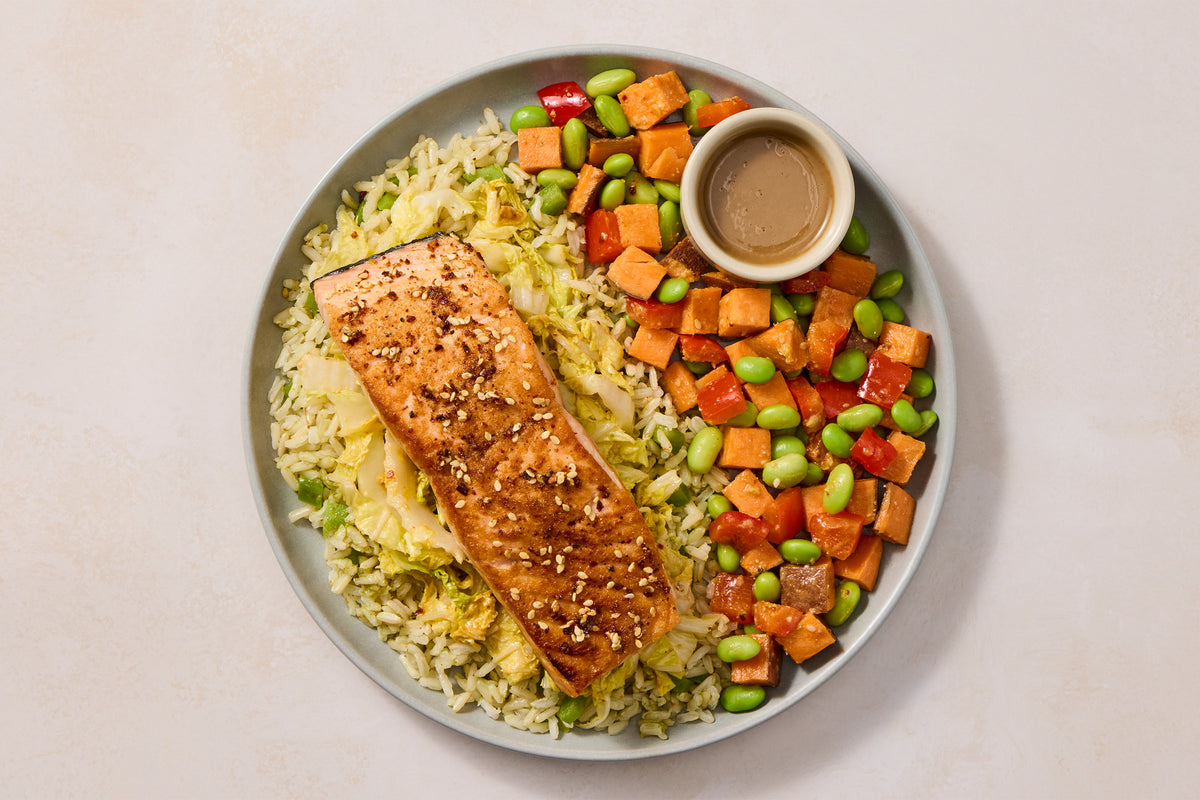 Ssamjang Salmon Bowl