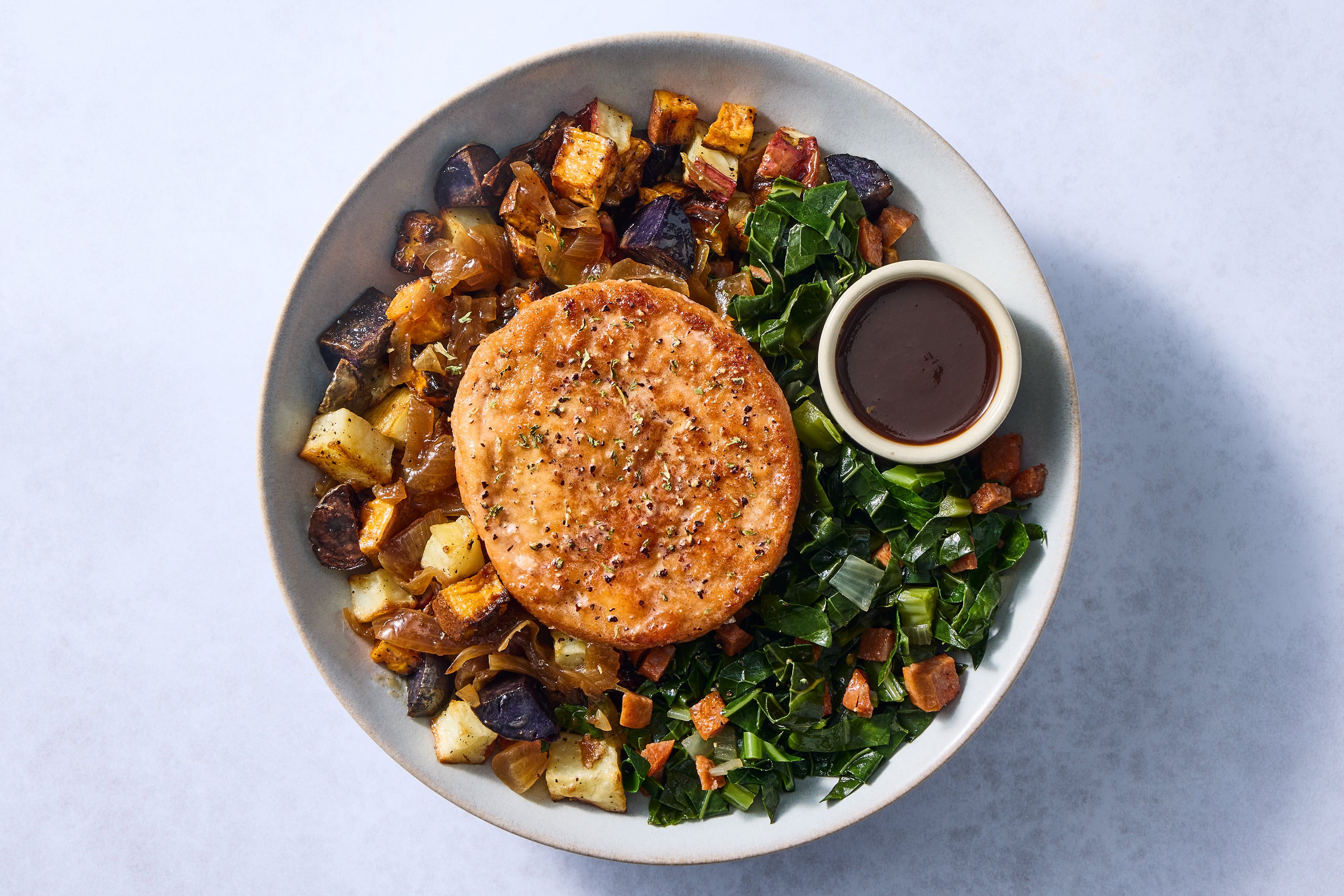 Southern BBQ Salmon Burger