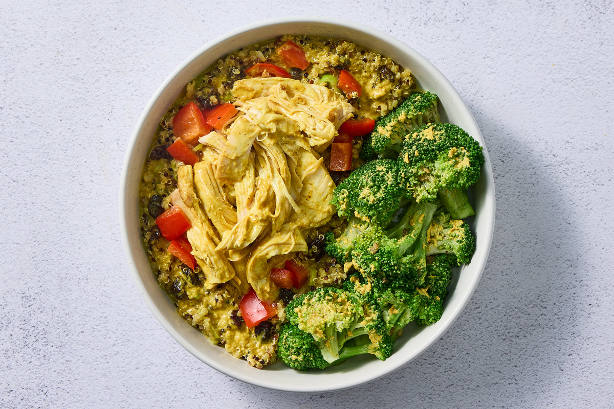 Curried Chicken Quinoa Bowl
