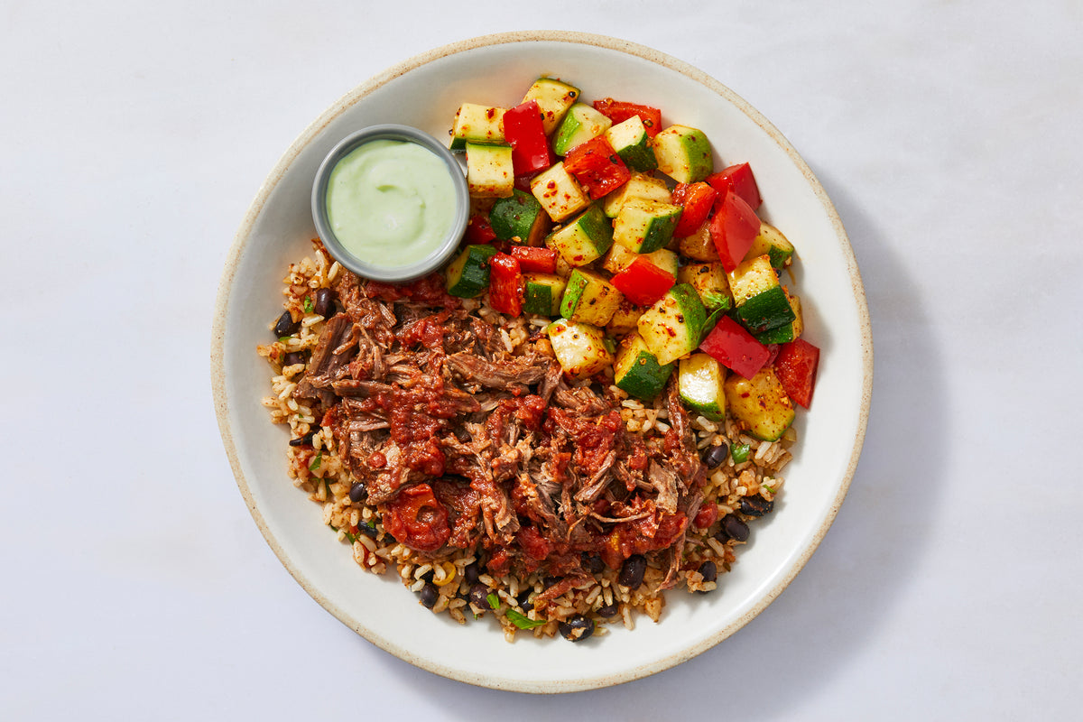 Shredded Beef Tinga Bowl