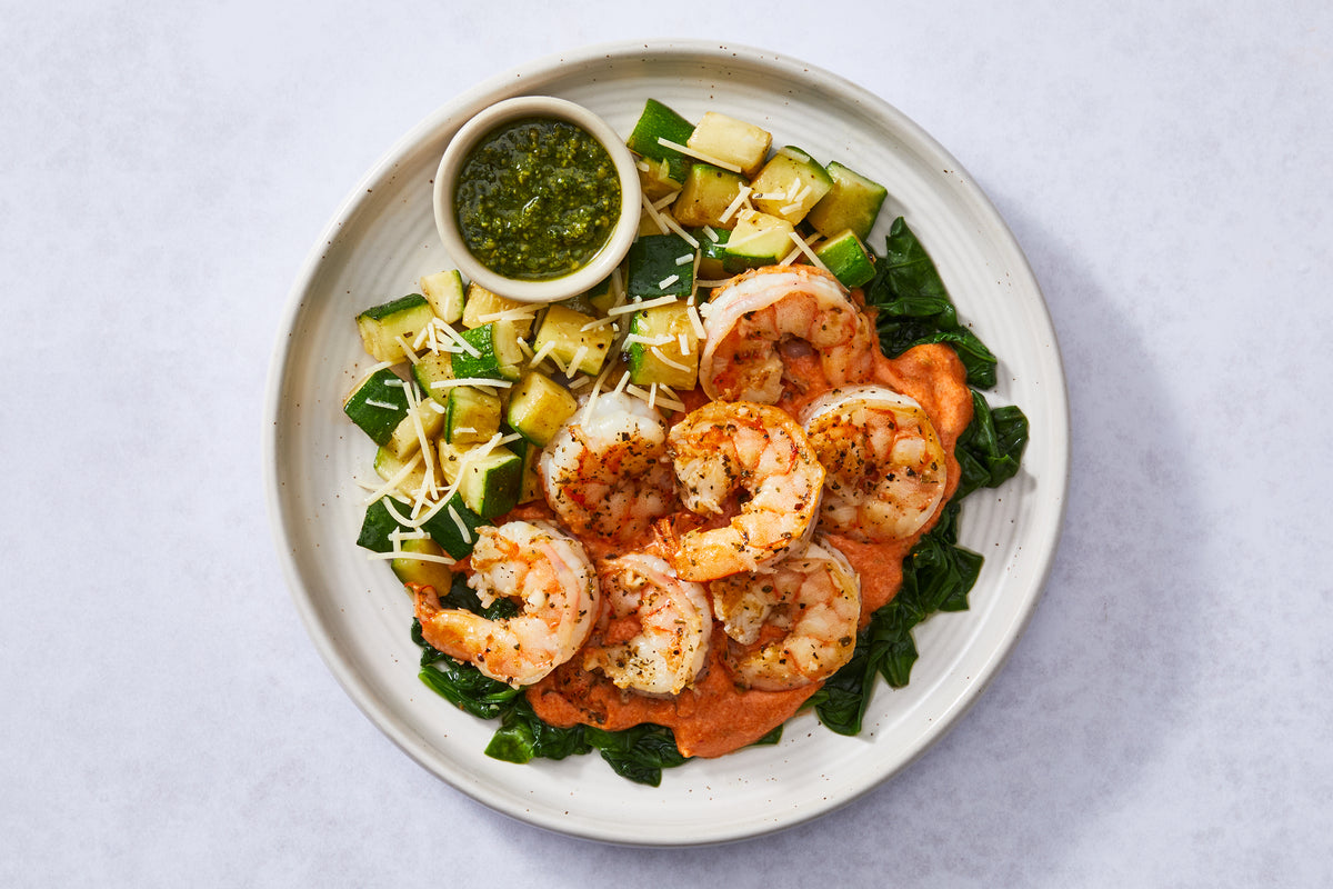 Creamy Tomato-Basil Shrimp