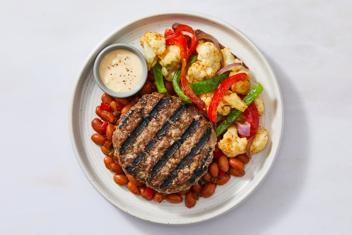 Tex-Mex Burger Bowl