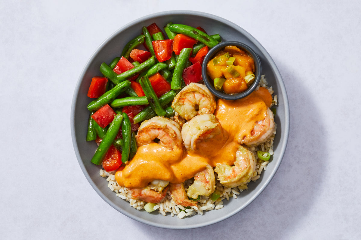 Ginger-Mango Shrimp Curry