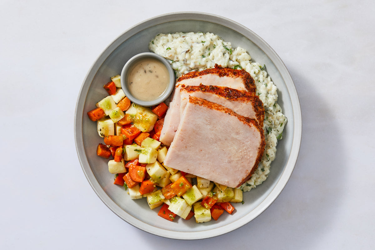 Carved Turkey & Gournay Wild Rice