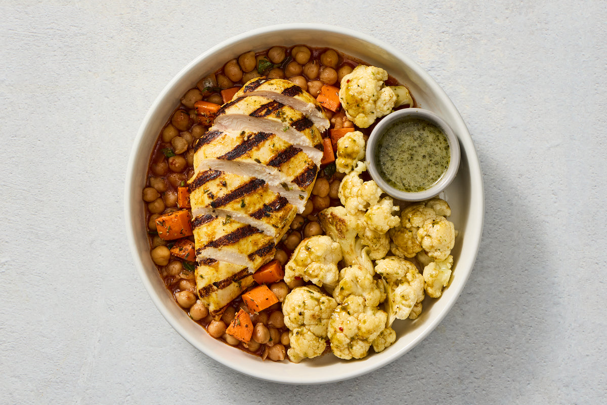 Levantine-Style Chicken & Chickpeas