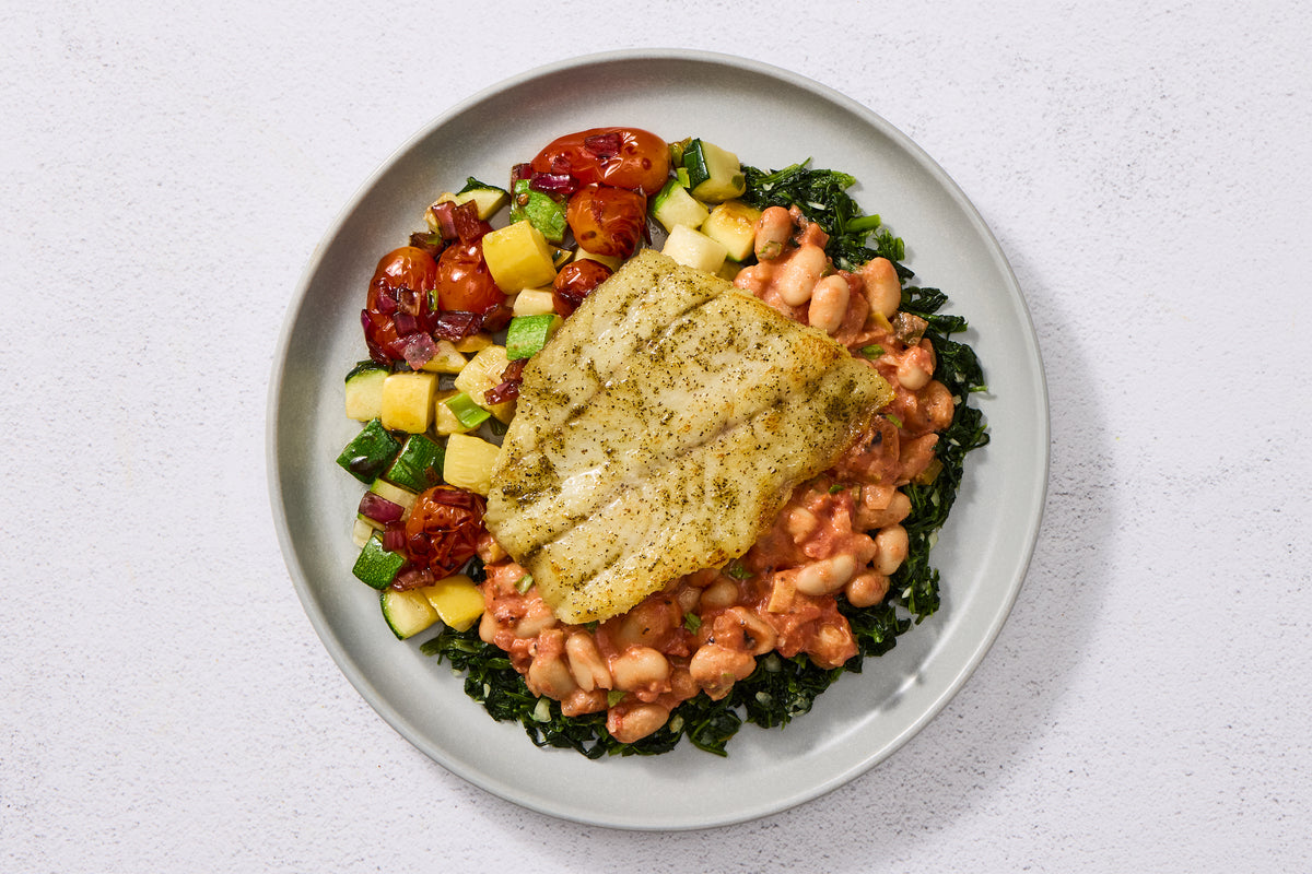 Tuscan Barramundi & Beans