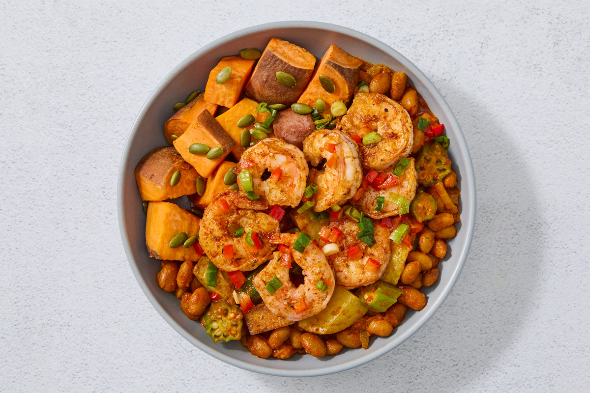 Southwest Shrimp & Okra Stew