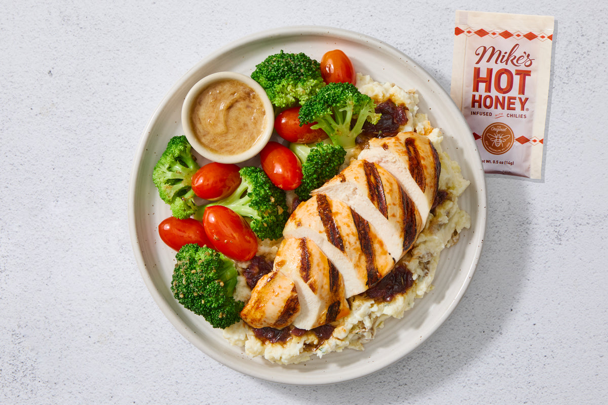 Mike's Hot Honey® Grilled Chicken & Mash