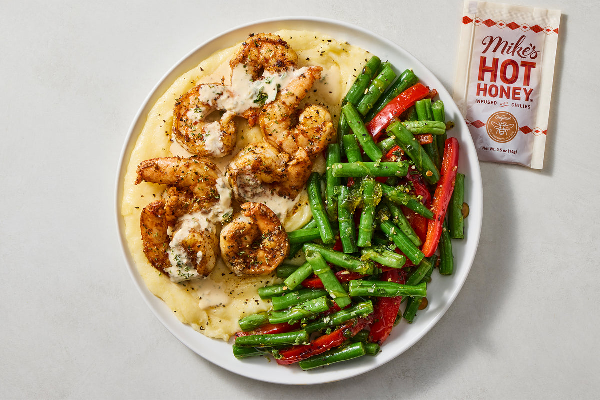 Mike's Hot Honey® Shrimp & Grits
