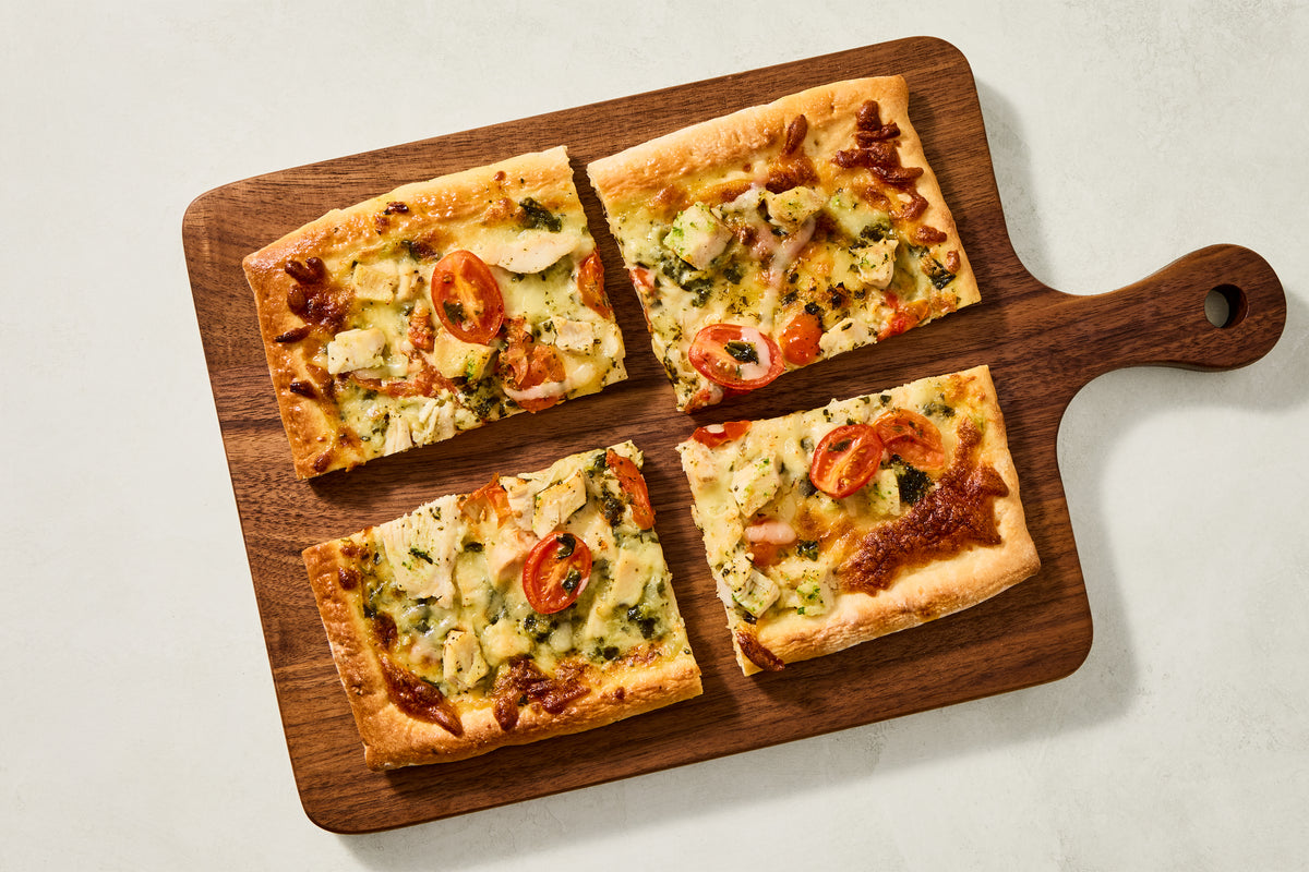 Tuscan-Style Chicken Flatbread