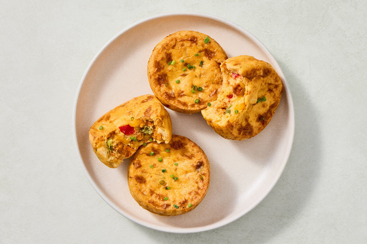 Chicken Chorizo & Cheese Egg Bites