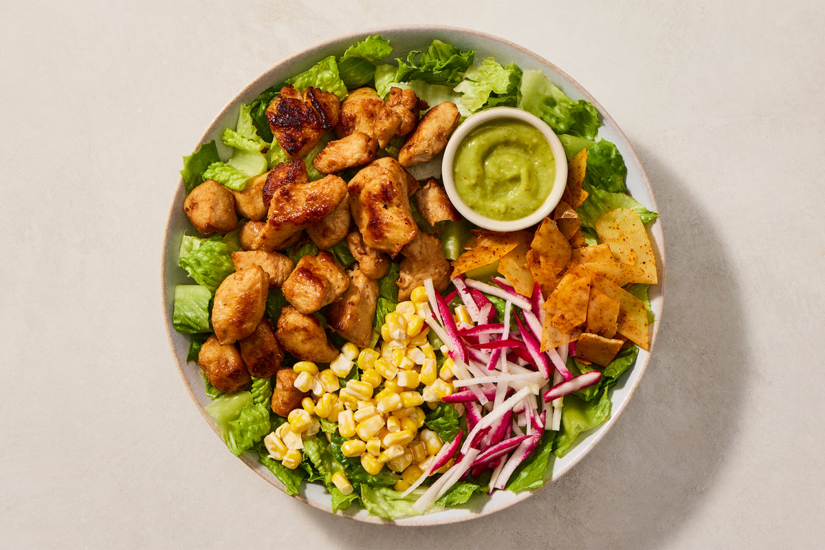 Elote Chicken Corn Salad