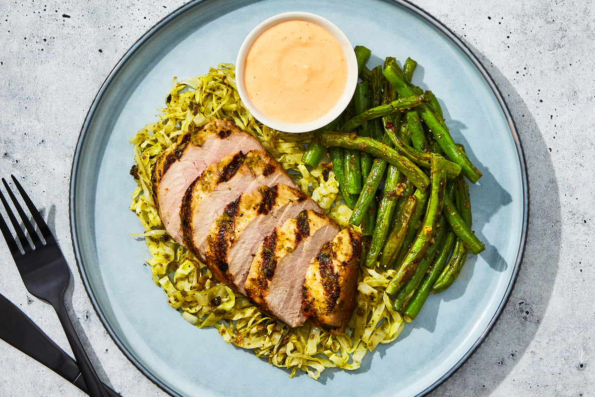 Smoky Cheddar Pork Tenderloin