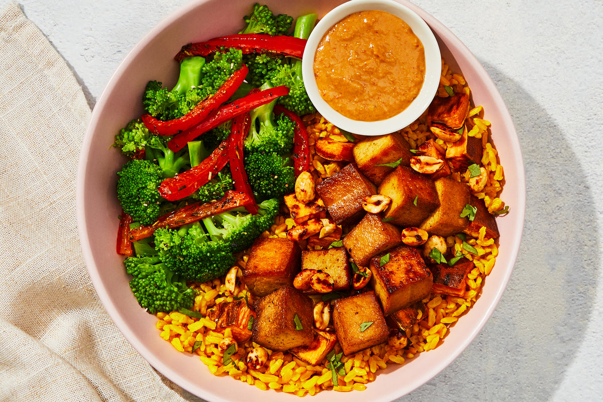African Peanut Curry & Tofu
