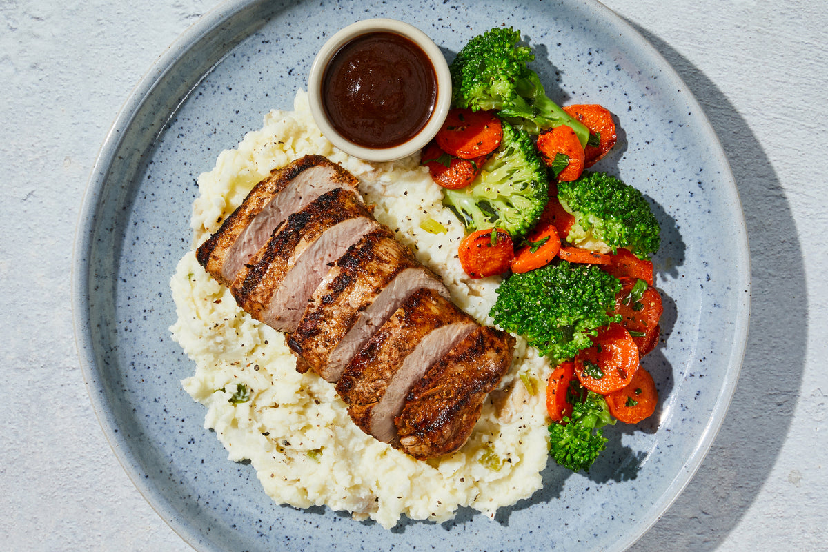 Grilled BBQ Pork Tenderloin