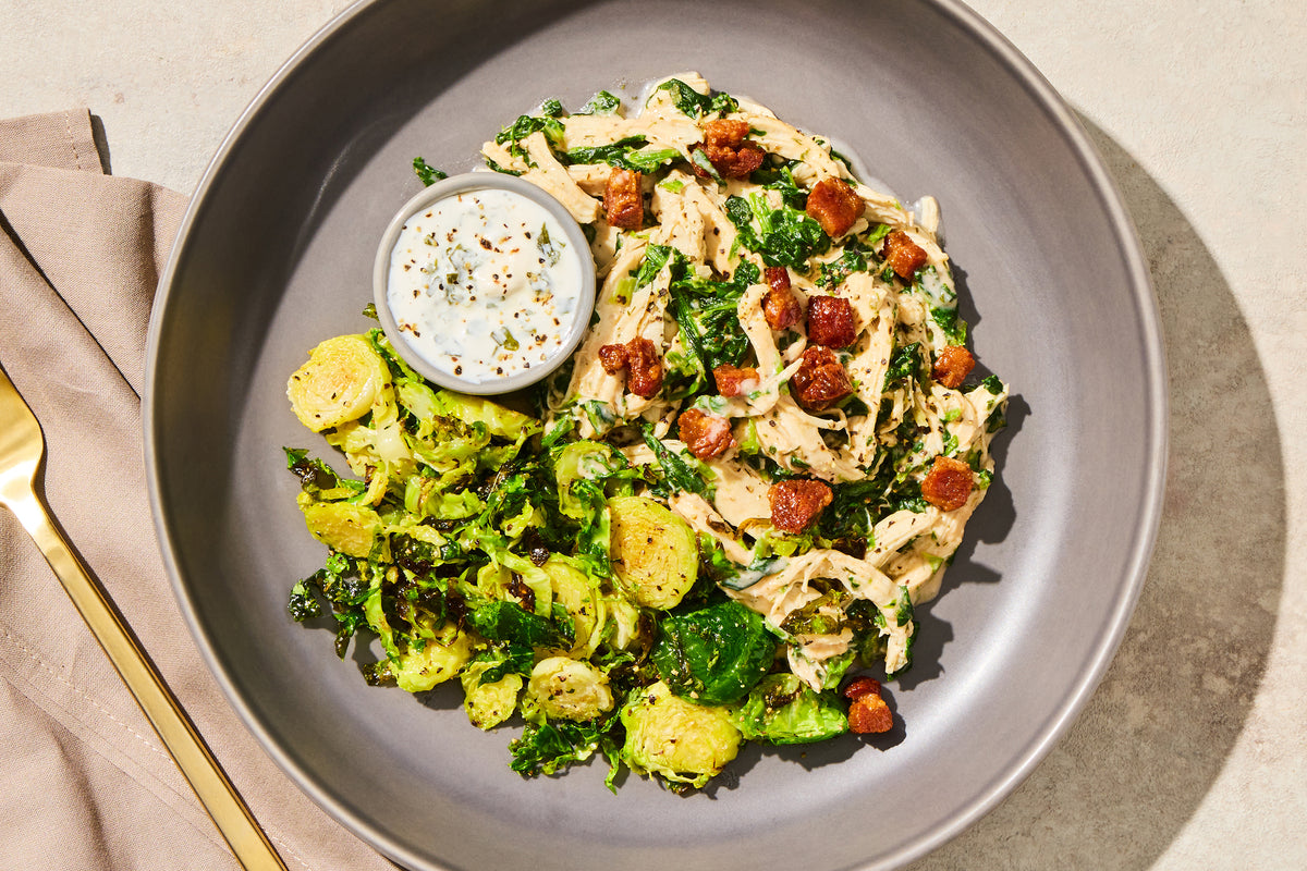 Loaded Bacon & Spinach Shredded Chicken